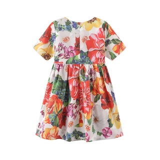 2024 European Style Kids Princess Dresses Teenage Girls Clothing Robe Enfant Fille Child Summer Vestido Party Girls Dresses