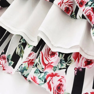 2024 European Style Kids Princess Dresses Teenage Girls Clothing Robe Enfant Fille Child Summer Vestido Party Girls Dresses