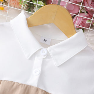 2025 Teen Girl Dress Children Costume Summer Autumn Long Sleeve Fashion Casual Vacation Retro Big Kids Dresses 8 9 10 11 12 Yrs