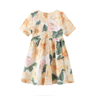 2024 European Style Kids Princess Dresses Teenage Girls Clothing Robe Enfant Fille Child Summer Vestido Party Girls Dresses