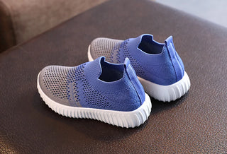 Children Running Sneakers Boys Kids Shoes Mesh Breathable Anti-Slip Walking Patchwork Tenis Toddler Soft Soled Girls Shoes