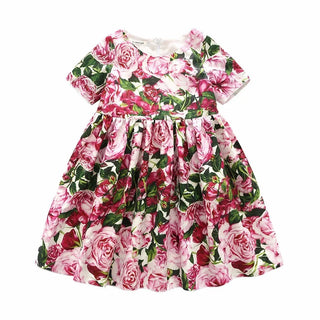 2024 European Style Kids Princess Dresses Teenage Girls Clothing Robe Enfant Fille Child Summer Vestido Party Girls Dresses