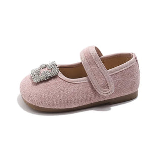 Children Elegant Shoes for Girls 2025 Spring New Fashion French Style Soft Anti-slippery Versatile Chic Wedding Princess Shoes