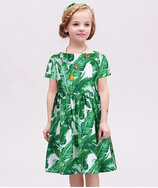 2024 European Style Kids Princess Dresses Teenage Girls Clothing Robe Enfant Fille Child Summer Vestido Party Girls Dresses