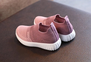 Children Running Sneakers Boys Kids Shoes Mesh Breathable Anti-Slip Walking Patchwork Tenis Toddler Soft Soled Girls Shoes
