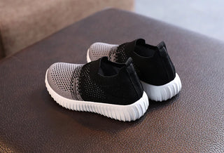Children Running Sneakers Boys Kids Shoes Mesh Breathable Anti-Slip Walking Patchwork Tenis Toddler Soft Soled Girls Shoes