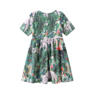 2024 European Style Kids Princess Dresses Teenage Girls Clothing Robe Enfant Fille Child Summer Vestido Party Girls Dresses
