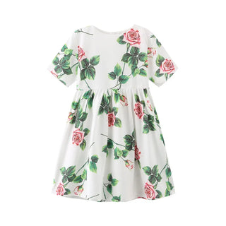 2024 European Style Kids Princess Dresses Teenage Girls Clothing Robe Enfant Fille Child Summer Vestido Party Girls Dresses