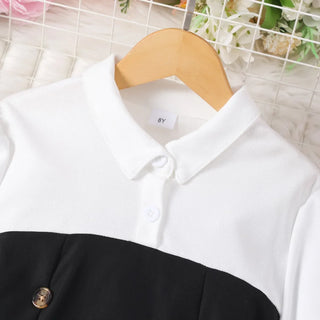 2025 Teen Girl Dress Children Costume Summer Autumn Long Sleeve Fashion Casual Vacation Retro Big Kids Dresses 8 9 10 11 12 Yrs