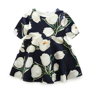 2024 European Style Kids Princess Dresses Teenage Girls Clothing Robe Enfant Fille Child Summer Vestido Party Girls Dresses